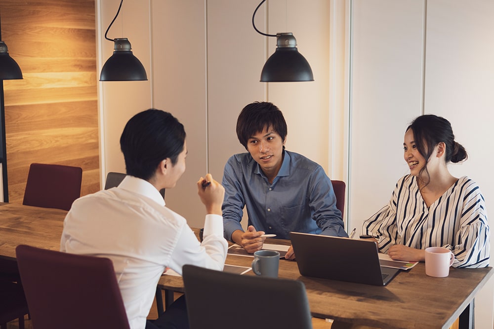 ライフスタイルについて話し合う